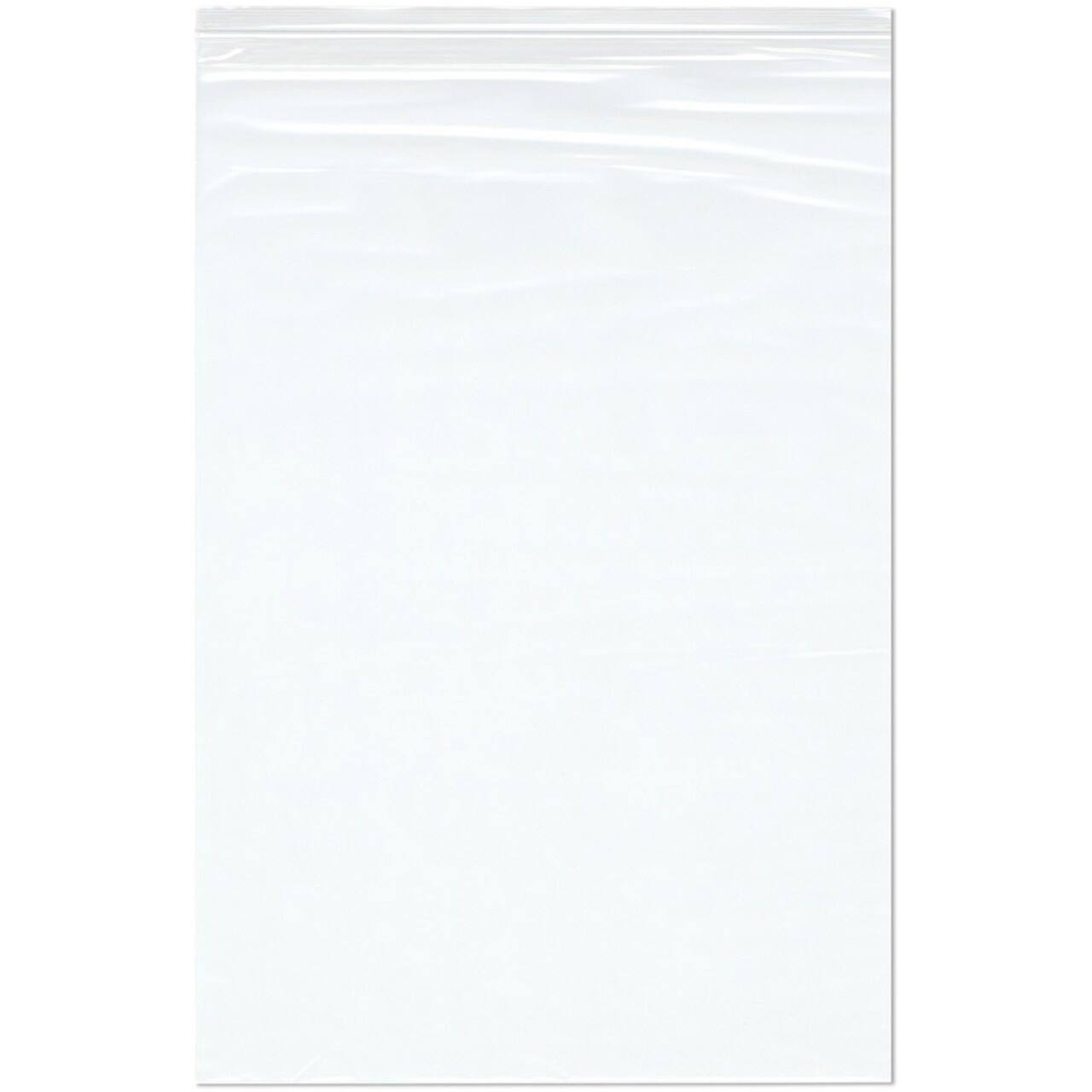 Plymor 20" x 30" (Pack of 50), 2 Mil Zipper Reclosable Plastic Bags